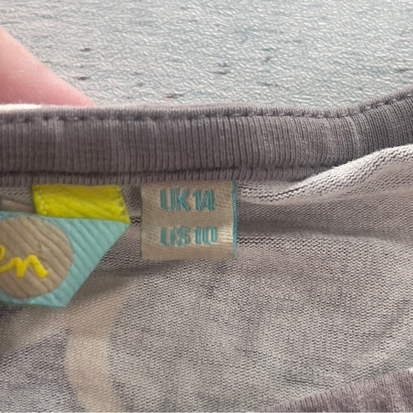 Boden Shift/Tunic Jersey Stretch Floral Dress 10 - Picture 6 of 8